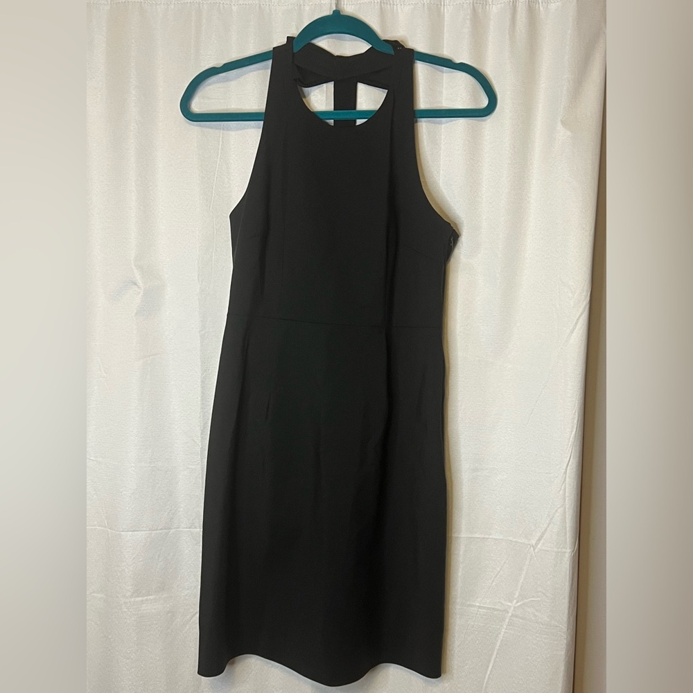 Kate Spade Black Sleeveless Dress with Bow & Button Details size 6 EUC STUNNING